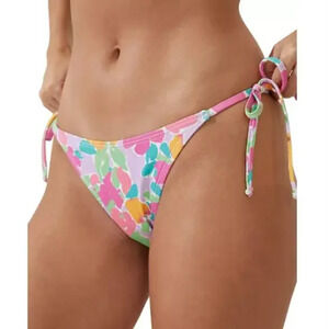 NEW Cotton On Size XL Swim Suit Bottom Floral Brazilian Biknini skimpy cheeky